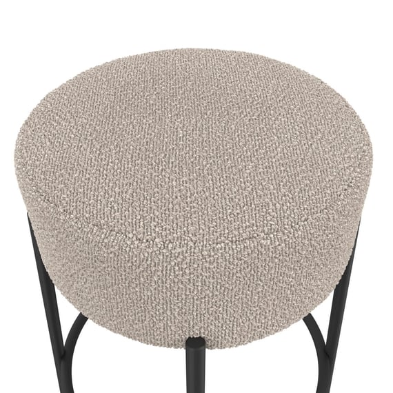 anais buff boucle counter stool close up