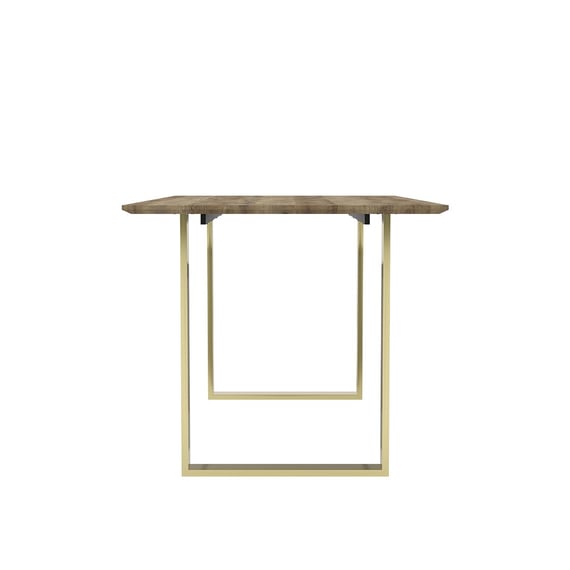 antibes russet gold dining table side