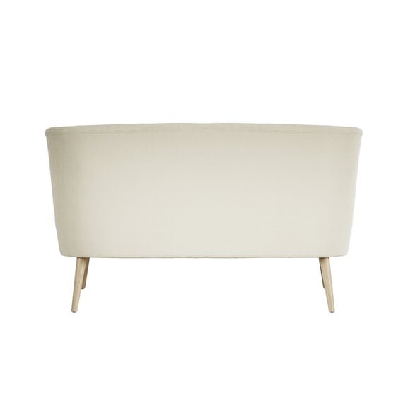 beau sand 2 seater sofa back