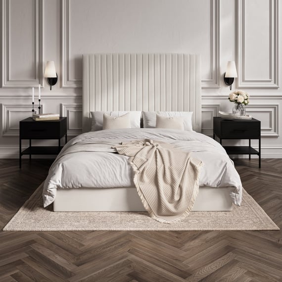 berlin milk ottoman double bed tall headboard lifestyle