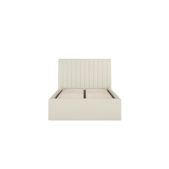 berlin milk ottoman single bed standard front