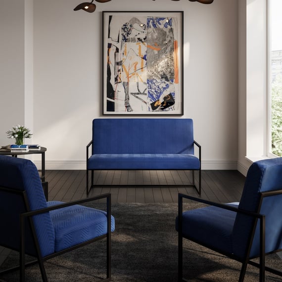 Chance Oxford Blue Chair