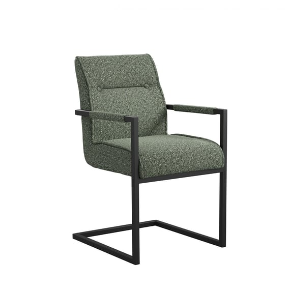 cleaver desert sage carver dining chair angle