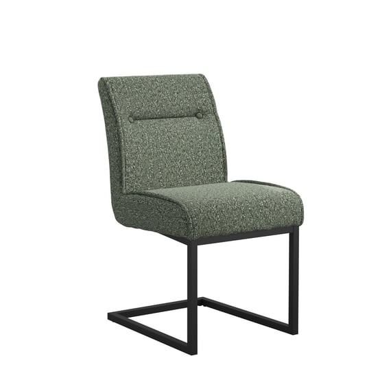 cleaver desert sage dining chair angle