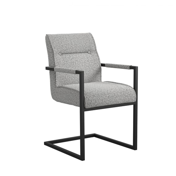 cleaver smoked pearl carver chair angle