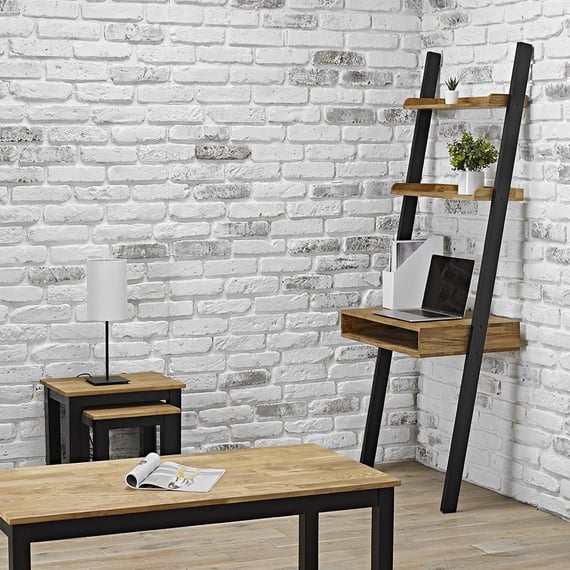 copenhagen oak coffee table nest ladder desk room