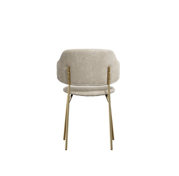dorchester wheat gold dining chair back