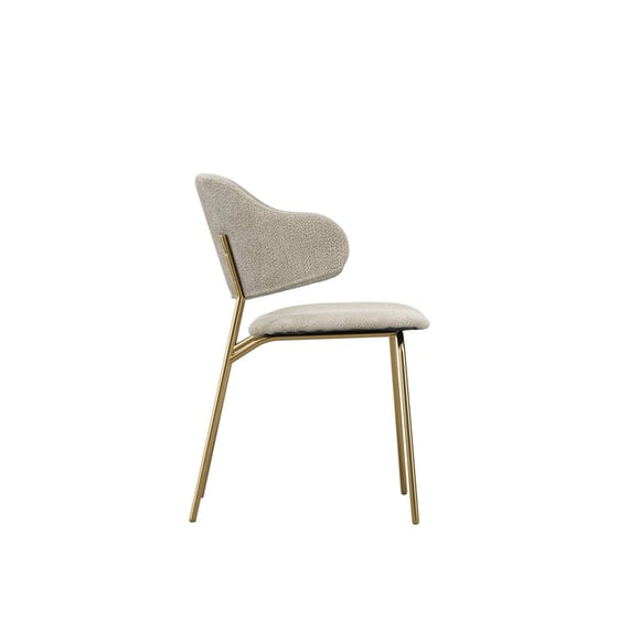 dorchester wheat gold dining chair side