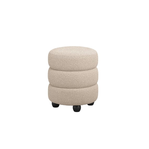 emi buff boucle pouffe angle