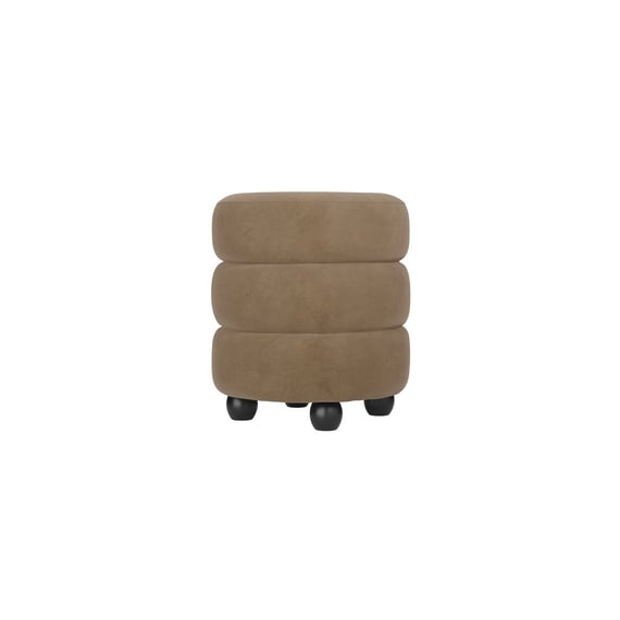 emi mole boucle pouffe front view