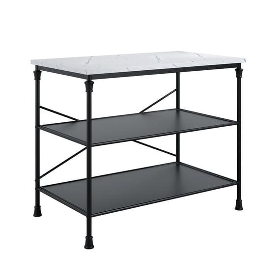 Fairmont Marble Kitchen Island