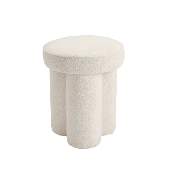 fargo snow boucle stool angle