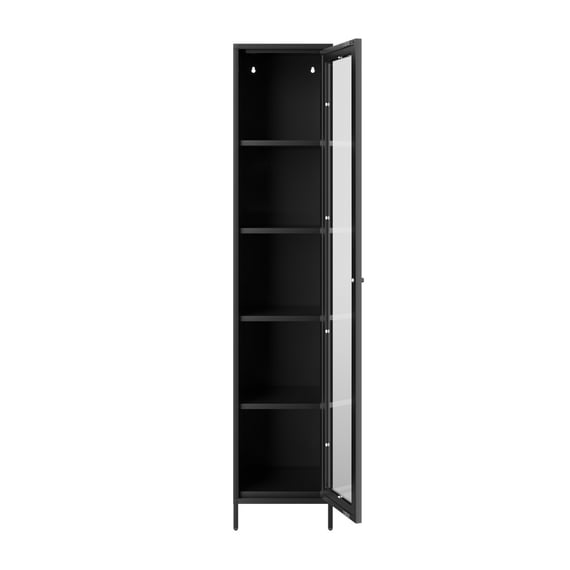 frank black display cabinet front open