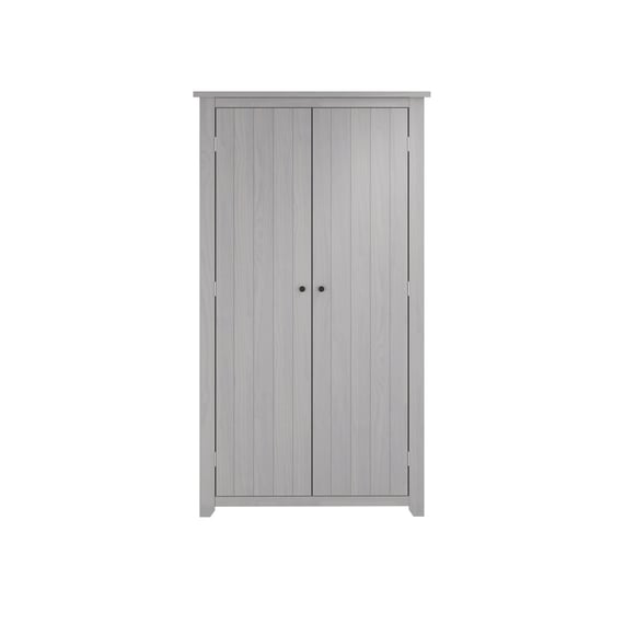 havana grey 2 door wardrobe front