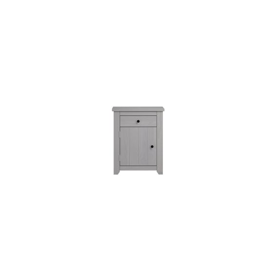 havana grey bedside table front