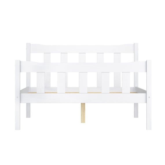 havana white double bed front