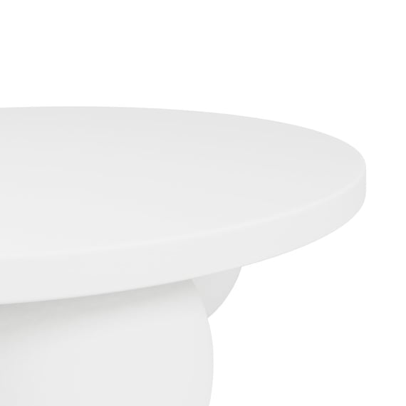 kenji white coffee table detail