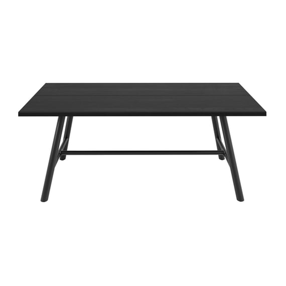 louie black dining table side