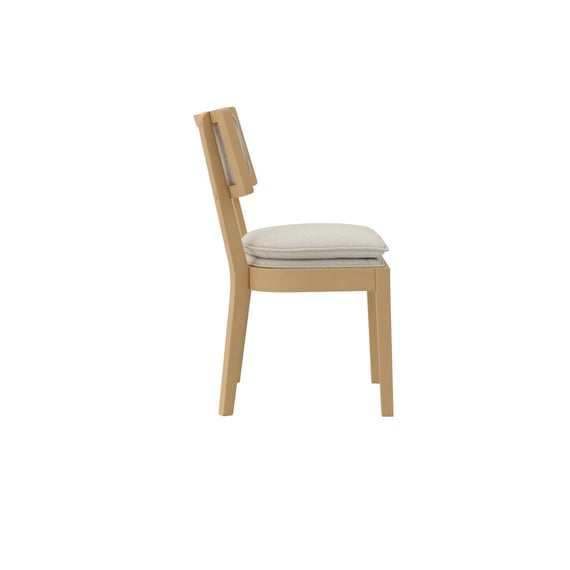 maggie frost oak dining chair side