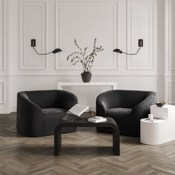 reed white side table zuma armchairs lifestyle