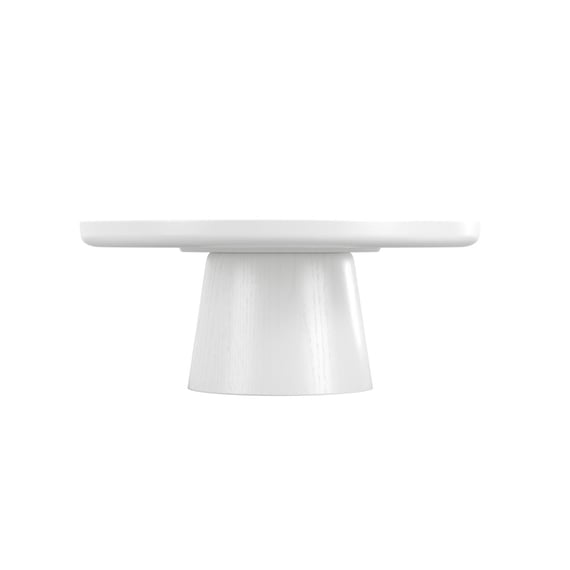 rumi white coffee table side