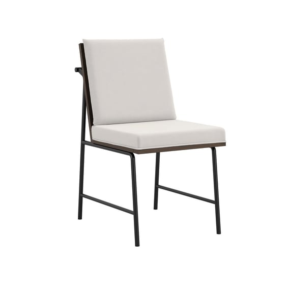 scout white dining chair angle