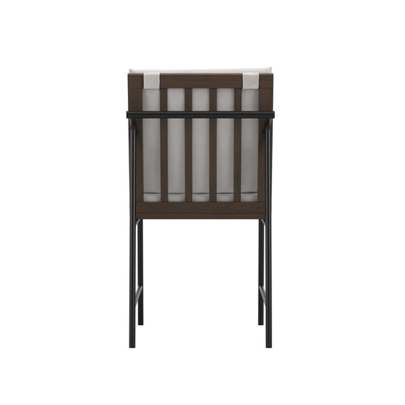 scout white dining chair back