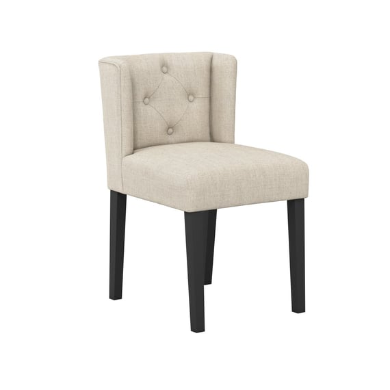 shay stone winged dining chair angle