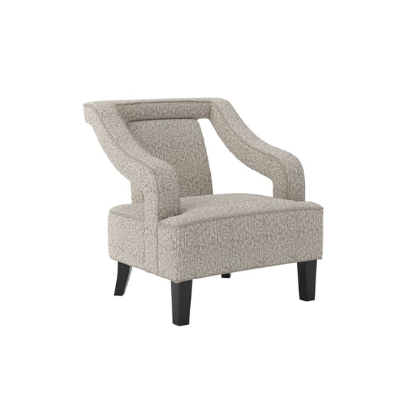 sofia beige accent chair angle