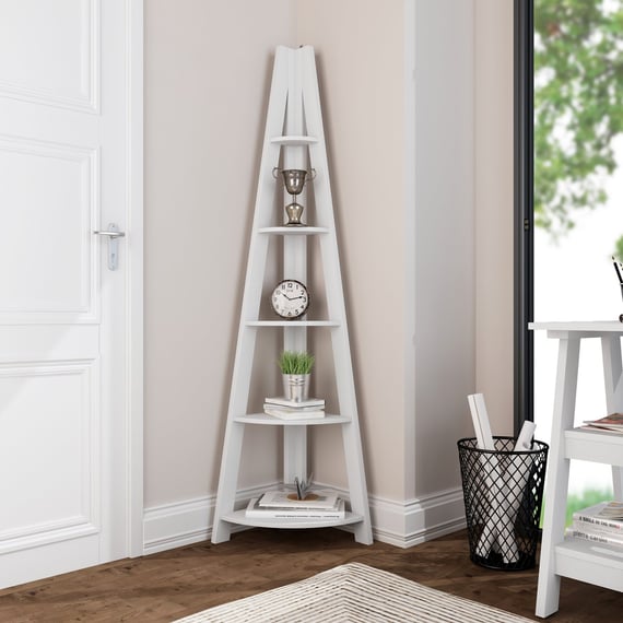 Tiva Ladder Desk White 1 Pack