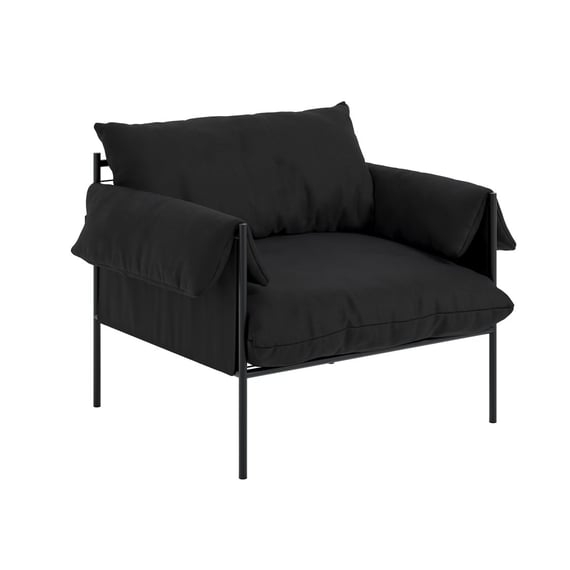 wardour onyx armchair angle