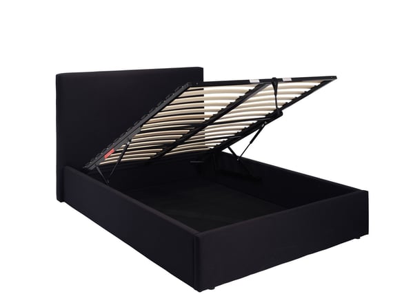 wilder onyx ottoman bed storage open