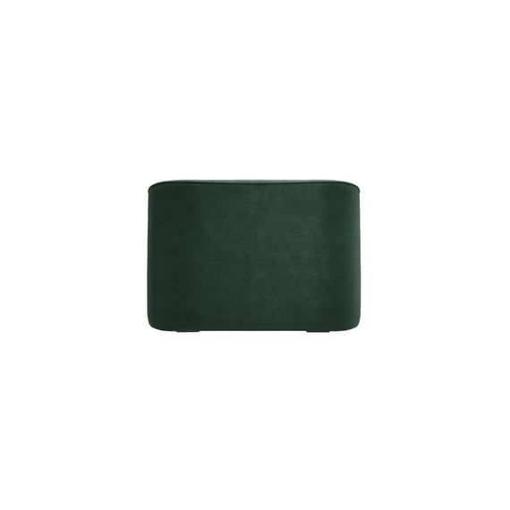 zuma forest green velvet armchair back