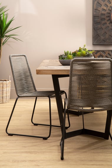 Sisal Grey Rope Chair Lifestyle 01