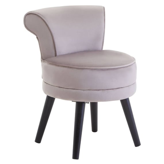 Kids Loretta Mink Velvet Chair