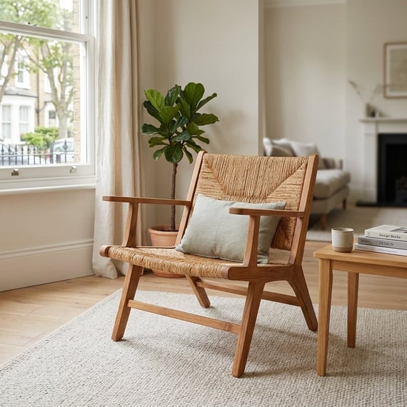 Lovina Natural Rattan Armchair