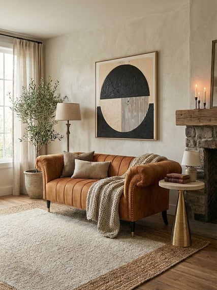 Siena Two Seat Gold Velvet Sofa