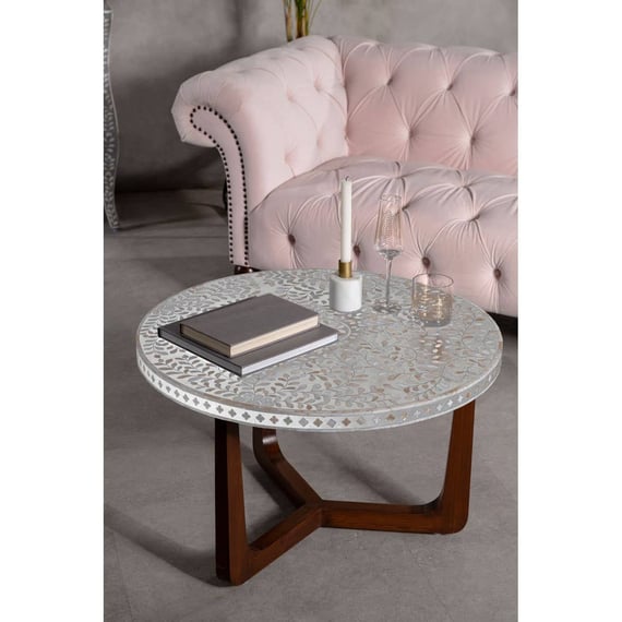 Suri 3 Seat Pale Pink Velvet Modern Chesterfield Sofa