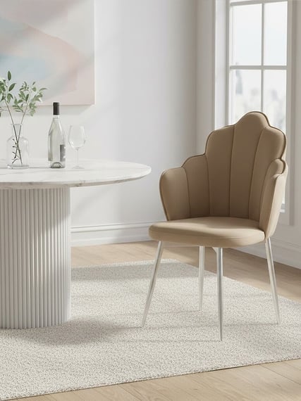 Tian Mink Velvet Dining Chair