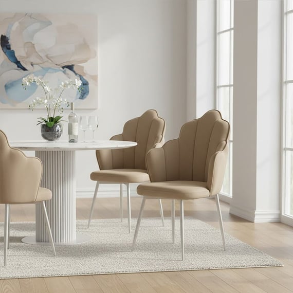 Tian Mink Velvet Dining Chair