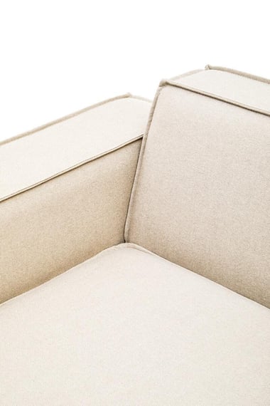 Toulouse Cream Fabric Left Arm Modular Sofa