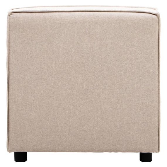 Toulouse Natural Fabric Armless Modular Sofa