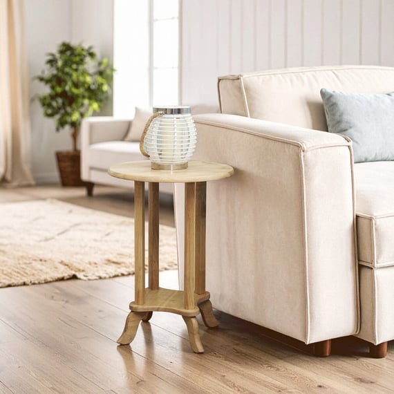 Toulouse Natural Fabric Left Arm Modular Sofa