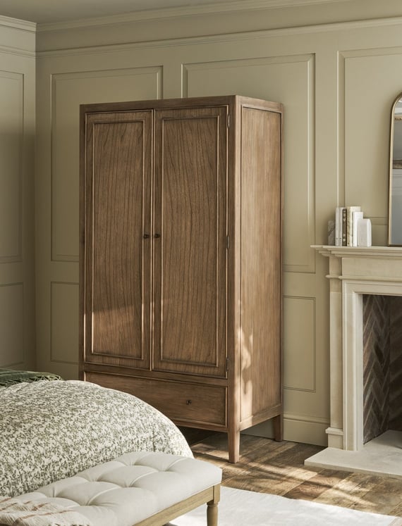 Chesterton Double Wardrobe Natural